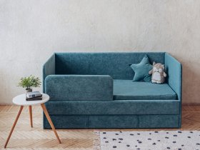 Диван-кровать Happy (бирюзовый) в Хандыге - handyga.mebel-nsk.ru | фото