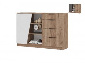 Комод КМ-01 Орегон в Хандыге - handyga.mebel-nsk.ru | фото