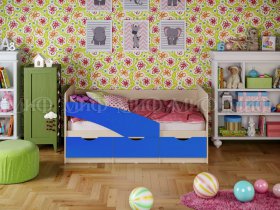 Кровать детская Бабочки 2,0 м в Хандыге - handyga.mebel-nsk.ru | фото