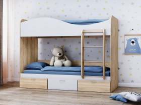 Кровать детская двухъярусная Кр-5 в Хандыге - handyga.mebel-nsk.ru | фото