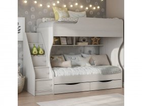 Кровать двухъярусная Каприз-22 КПР.22 в Хандыге - handyga.mebel-nsk.ru | фото