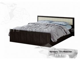 Кровать двуспальная 1,6м LIGHT Фиеста (BTS) в Хандыге - handyga.mebel-nsk.ru | фото