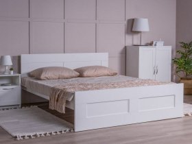 Кровать двуспальная 1,6м Сириус в Хандыге - handyga.mebel-nsk.ru | фото
