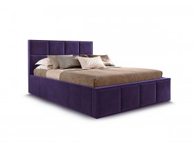 Кровать мягкая 1,6 Октавия стандарт, вар.3 в Хандыге - handyga.mebel-nsk.ru | фото