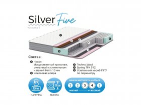 Матрас Silver Five в Хандыге - handyga.mebel-nsk.ru | фото