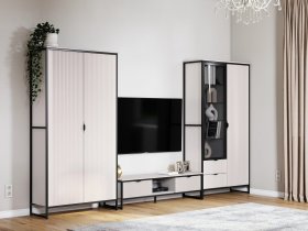 Модульная гостиная Нора (персидский жемчуг) в Хандыге - handyga.mebel-nsk.ru | фото