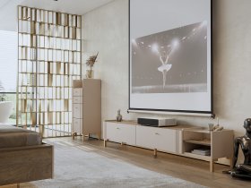 Модульная гостиная Одетта (дуб эндгрей/меланж) в Хандыге - handyga.mebel-nsk.ru | фото
