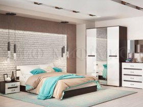 Модульная спальня Ким в Хандыге - handyga.mebel-nsk.ru | фото