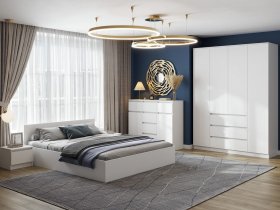 Модульная спальня Ницца в Хандыге - handyga.mebel-nsk.ru | фото