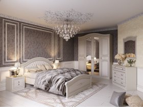 Модульная спальня Николь (Мебельград) в Хандыге - handyga.mebel-nsk.ru | фото