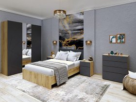 Модульная спальня Шерлок в Хандыге - handyga.mebel-nsk.ru | фото