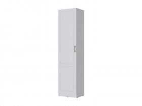 Пенал Апполия гостиная (белый/белый дуб) в Хандыге - handyga.mebel-nsk.ru | фото