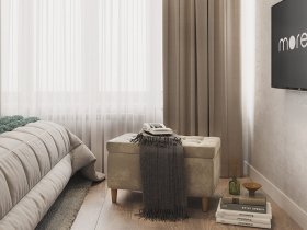 Пуф Чарли-2 (капучино) в Хандыге - handyga.mebel-nsk.ru | фото