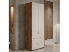 Шкаф двухстворчатый c ящиками Орма в Хандыге - handyga.mebel-nsk.ru | фото