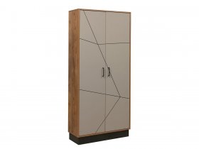 Шкаф двухстворчатый комбинированный для одежды Гамма  54.14 в Хандыге - handyga.mebel-nsk.ru | фото