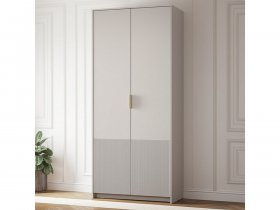 Шкаф двухстворчатый ШК-04 Пандора (кашемир/MF03) в Хандыге - handyga.mebel-nsk.ru | фото