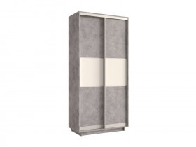 Шкаф-купе двухдверный Экспресс-мини (полки) в Хандыге - handyga.mebel-nsk.ru | фото