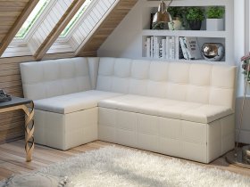 Скамья угловая со спальным местом «Домино» (кашемир) в Хандыге - handyga.mebel-nsk.ru | фото