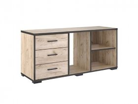 Тумба 1200 Тм075.0 Гермес лофт (дуб крафт серый) в Хандыге - handyga.mebel-nsk.ru | фото