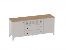 Тумба 2двери 3ящ. Валенсия (гостиная) в Хандыге - handyga.mebel-nsk.ru | фото