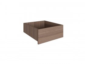 Ящик 450 Роза (орех франклин карамельный) в Хандыге - handyga.mebel-nsk.ru | фото